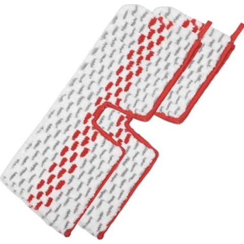 2x Dweilen navulling vloerdoek geschikt voor Vileda 1-2 Spray MAX / Spray & Clean dweil mop pads microvezel vervanging