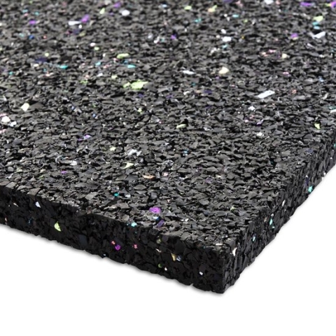 Karat Anti Trillingsmat - Wasmachine en Wasdroger - Geluidsdempende Antislip Mat - Trillingsdemper - 10 mm - 125 x 350 cm