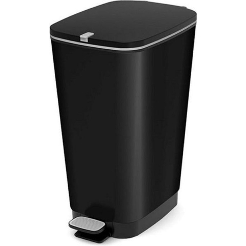 Chic Bin Style Prullenbak M - 23L - 26,5x40,5x45 - Mat zwart