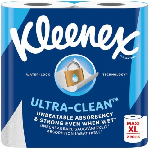 Kleenex Keukenpapier Ultra Clean Maxi XL 2 stuks