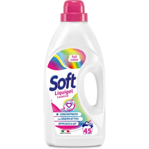 Soft wasmiddel voor de gekleurde was 45 wasbeurten