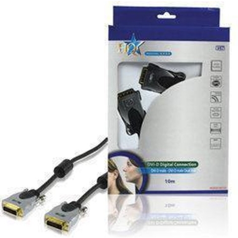 HQ Hoge Kwaliteit Dvi-d Dual Link Aansluitkabel 10.0 M
