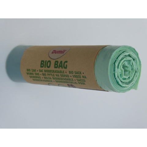 Bio Bag - biozak 60 liter - 60 x 80 cm - 50 stuks - 10 Rollen van 5 stuks