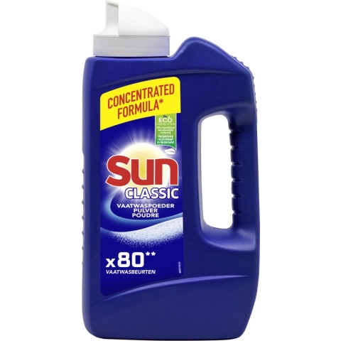 Sun Vaatwaspoeder 1,36KG - 80 wasbeurten