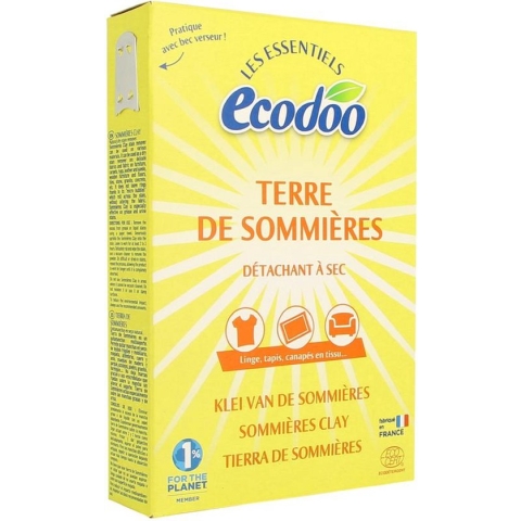 Ecodoo - Terre De Sommières - Droge Ontvlekker en Geurverwijderaar voor alle textiel - 350 gram
