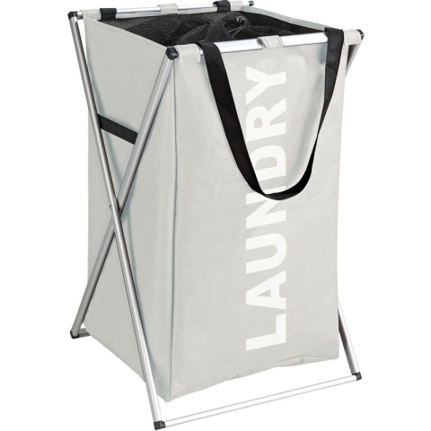 Wenko Wasmand Uno 52 Liter 38 X 57 Cm Polyester Beige