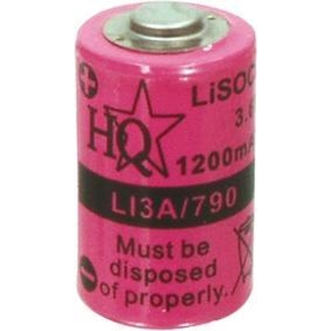 HQ Lithium Thionylchloride Batterij ER14250 3.6 V 1200 mAh 1-Blister