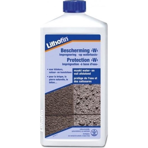 Protection W - Impregneer op waterbasis - Lithofin - 1 L