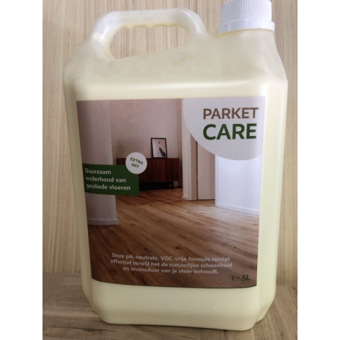Parketcare universele parketzeep extra wit 5 liter