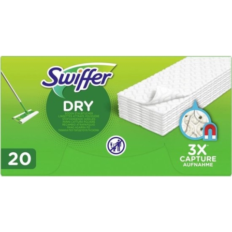 Swiffer Vloerreiniger Droge Vloerdoekjes Navullingen 20 stuks