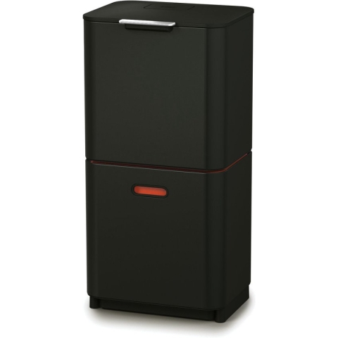 Joseph Joseph Intelligent Waste Prullenbak Totem Max - 60 l - Zwart