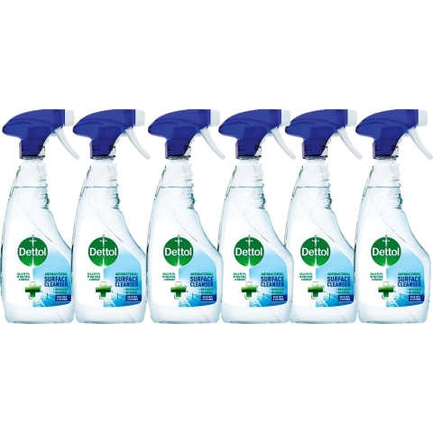 Dettol Anti-bacteriële oppervlakte reiniger 6 x 440ml