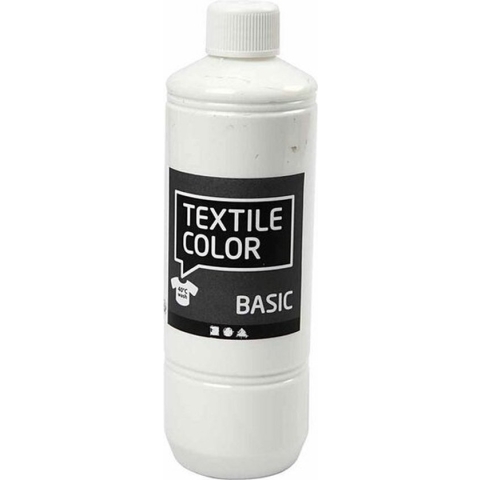 Textielverf - Wit - Creativ Company - 500 ml