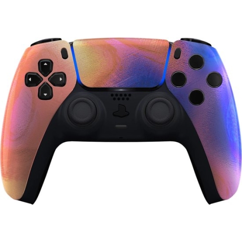 Clever Dualsense 5 Red Purple Swirl Controller