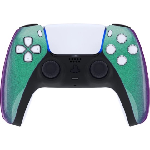 Clever Dualsense 5 Chameleon Green Purple Controller