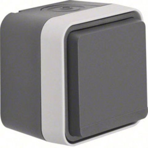 Hager Berker W.1 Wandcontactdoos (WCD-schakelmateriaal) - 47403515 - E35PX