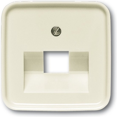 Busch-Jaeger 1803-212 UAE-, IAE-, ISDN-contactdoos Afdekking Duro 2000 SI Lineair, Duro 2000 SI Crème-wit