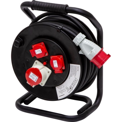 Kabelhaspel 20 meter 5G 2,5mm2 krachtstroom