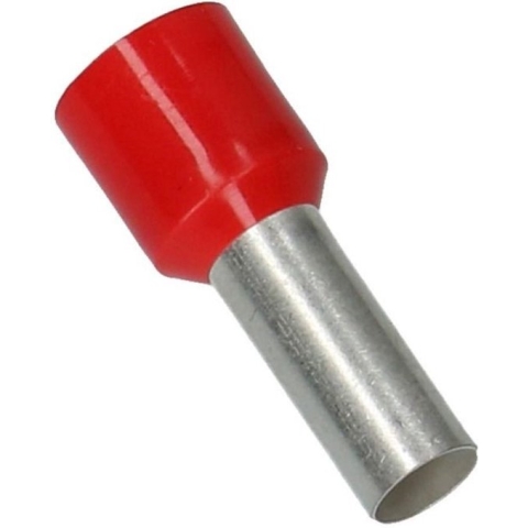 Cimco 18 2354 Adereindhulzen 10 mm² Deels geïsoleerd Rood 100 stuk(s)