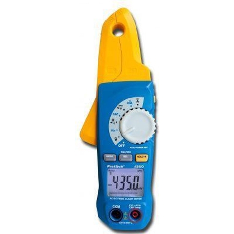 Peaktech 4350 - stroomtang - 1mA resolutie - 80A AC/DC - TRMS - multimeter