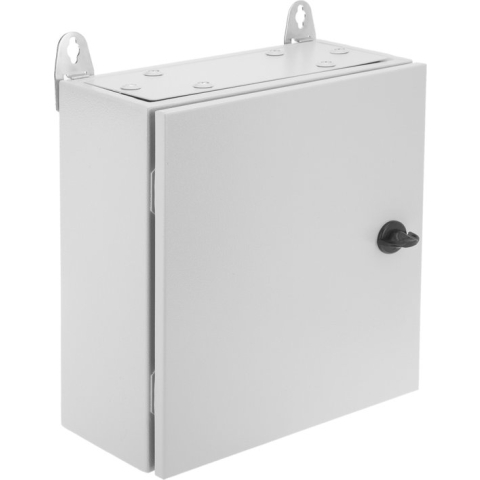BeMatik - Metalen elektrische verdeelkast met IP65 bescherming voor wandmontage 400x300x150mm