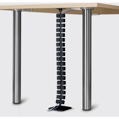 Kabelgoot bureau - Kabelgeleider – Kabelgeleider bureau - Kabel organiser - Kabelslang - Bureauhoogte tot 1260 mm