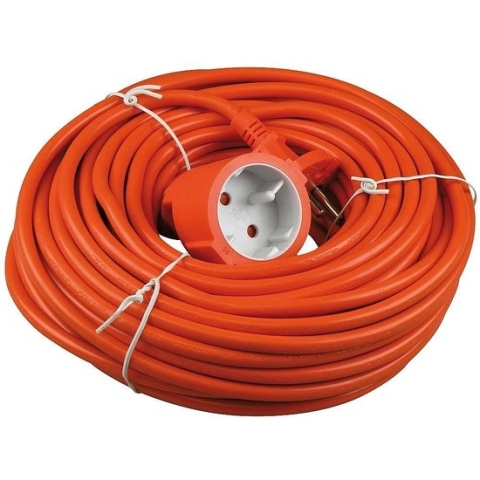Bellson Verlengsnoer - Oranje - 20 Meter (2 x 1.0 mm²)