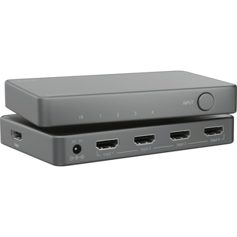 Connect 740 HDMI switch 8K 60Hz - 4K 120Hz - HDMI 2.1 - 4 in / 1 uit
