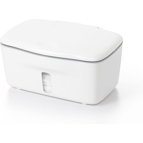 OXO tot Doekjesverdeler - Billendoekjesdoos- Billendoekjes houder - Billendoekjesbox - Wipe box- Vochtige doekjes houder- Wit-Grey