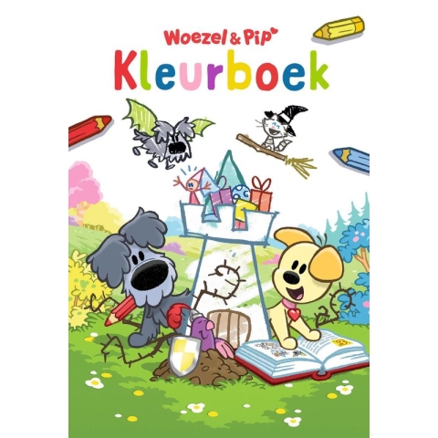 Woezel & Pip - Kleurboek