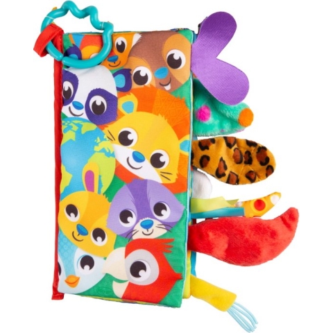 Playgro Voelboekje Staarten van de wereld - Activiteitenboekje - Babyboek