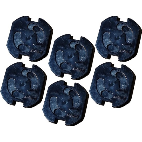 Benson Stopcontactbeveiligers - 10x - zwart - kunststof - zelfklevend - kind veiligheid