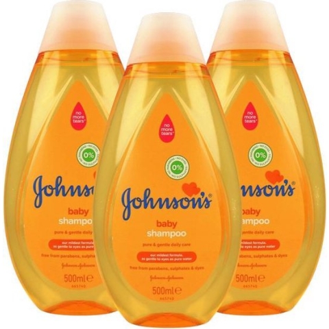 Johnson's Baby Shampoo Newpack 3 x 500ml- Voordeelverpakking