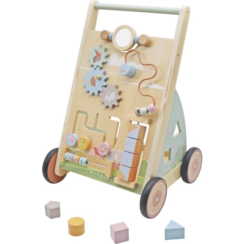 Bellettini Attivo Loopwagen - Speelgoed 1 jaar - Baby Walker - Green