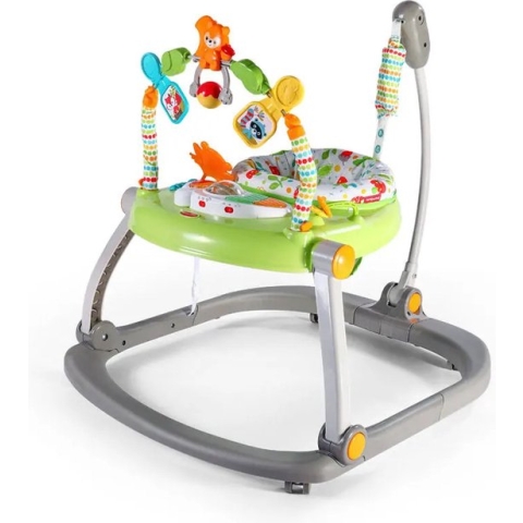 SPRING & TRAIN - 3in1 Loopstoeltje Baby – Multifunctionele Spring- en Loopstoel - Ontdek de Ultieme Speelervaring