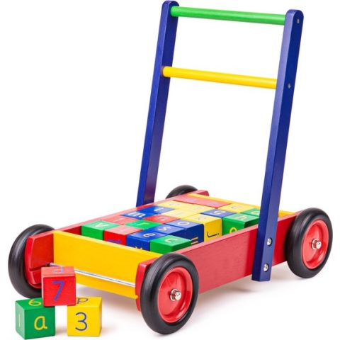 Babywalker with ABC Blocks