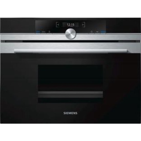 Siemens iQ700 CD634GAS0 oven Elektrische oven 38 l 1750 W Zwart, Roestvrijstaal