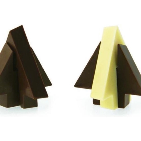 Chocolade mal 3D boom - Decora