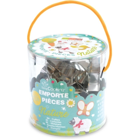 Scrapcooking - Koekjesuitstekers - Lente/Pasen - Set/16