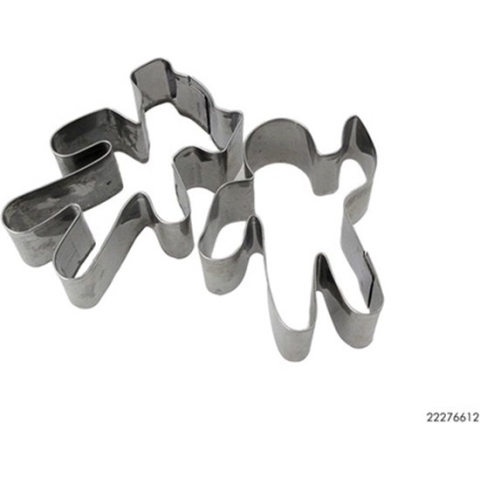 Koekjes uitsteker metaal 2st.