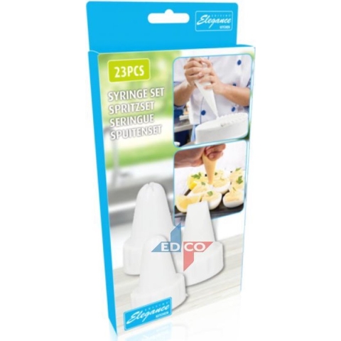 Elegance Kitchen spuitzakken - 20 stuks - 3 spuitvormen