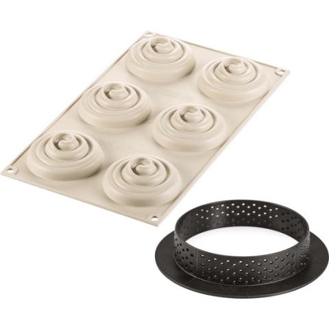 Silikomart Kit Mini Tarte Twist Set/6