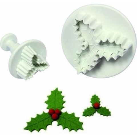 PME Plunger Cutter - Hulstblad generfd 3-bladeren - set van 2