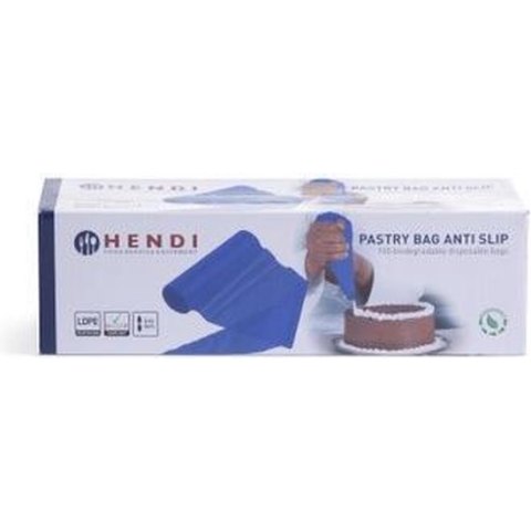 Hendi Spuitzakken Anti Slip Blauw 51,5x28cm ( 100 Stuks )
