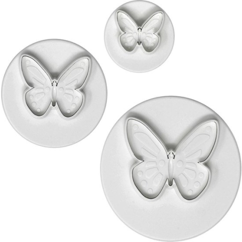 PME Mooie Vlinder Plunger Uitsteker - Set/3