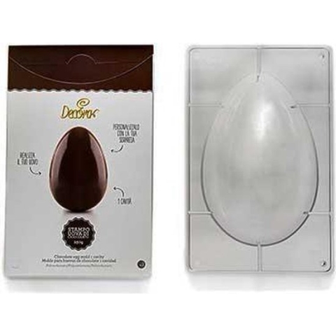 Chocolade mal 1 half ei 260x175 mm Decora