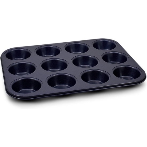 Zyliss Muffinvorm 12 Stuks - Koolstofstaal - 35 x 27cm - H 2,8cm