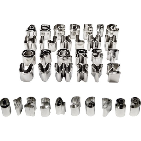 PME Cutter Set Alfabet & Nummers