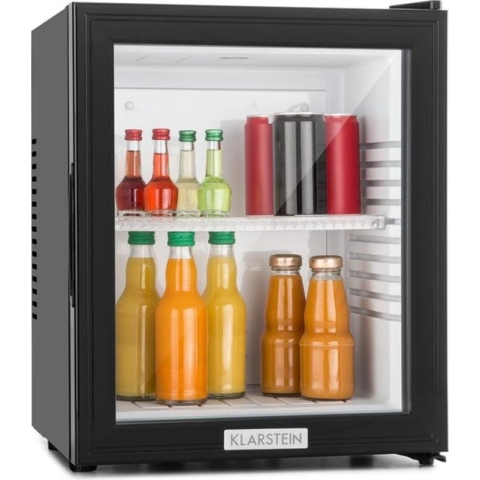 MKS-12 Minibar 24 liter klasse E zwart glas 0dB