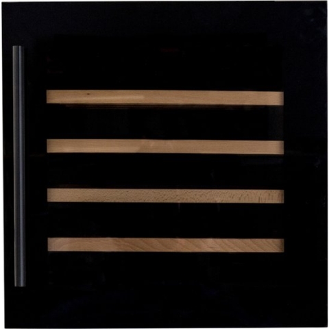 Frilec BERLIN-WS1-36-GTE-012FBL - Wijnklimaatkast - inbouw 60 cm breed - Max. 36 flessen - Zwart